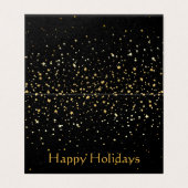 Starfall Holiday Kaart (Buitenkant ongevouwen)