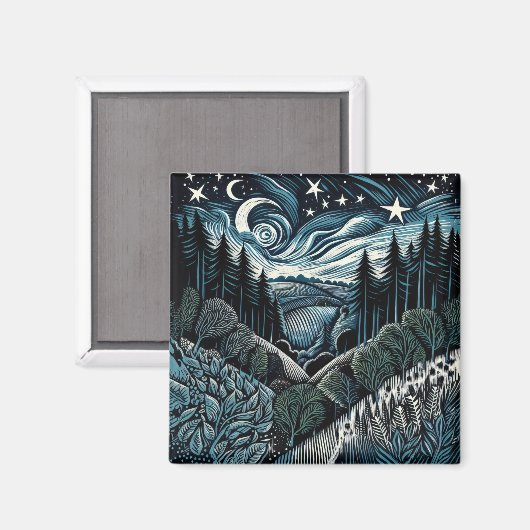 Starfall Magneet (Voorkant / Achterkant)