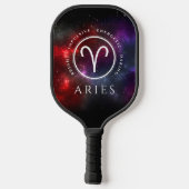 Starfield Aries Western Zodiac Pickleball Paddle (Achterkant)