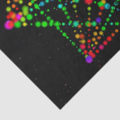 Starfield Kaleidoscope-ontwerp Tissuepapier (Detail)