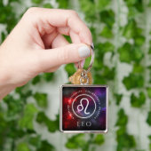 Starfield Leo Lion Westerne dierentuin Sleutelhanger (Hand)