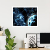 Starfield Poster (Thuiskantoor)