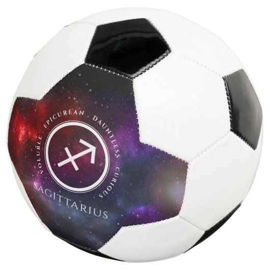 Starfield Sagittarius Archer Western Zodiac Voetbal (Drie kwart)