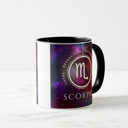 Starfield Scorpio Scorpion Western Zodiac Mok (Voorkant rechts)