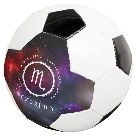 Starfield Scorpio Scorpion Western Zodiac Voetbal (Drie kwart)