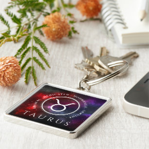 Starfield Taurus Bull Westerne dierentuin Sleutelhanger