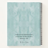 Starfish "1" Beach House Livre d'invité (Dos)