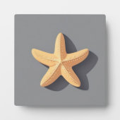 Starfish and Its Shadow Fotoplaat (Voorkant)