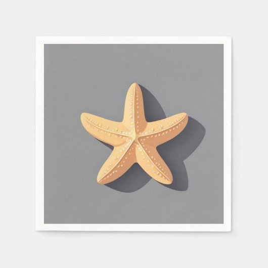 Starfish and Its Shadow Servet (Voorkant)