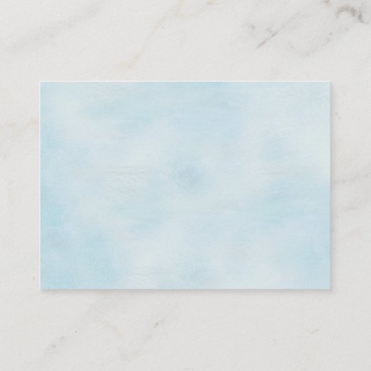 Starfish and Ribbon Online Response Card Informatiekaartje (Achterkant)