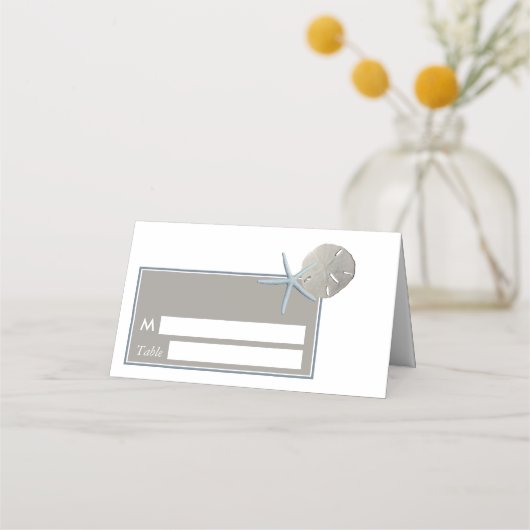 Starfish and Sand Dollar - Beach Weddenschap (Voorkant)