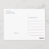 Starfish and Sand Dollar - Beach Weddenschap bedan Briefkaart (Achterkant)