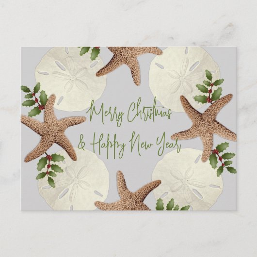 Starfish and Sand Dollars Beach Carte postale de N (Devant)