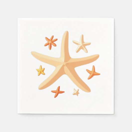 Starfish and the Small Ones Servet (Voorkant)