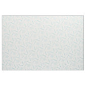 Starfish aqua witte op maat gemaakte stof (Fat Quarter)
