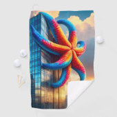 Starfish Art Golfhanddoek (Insitu)