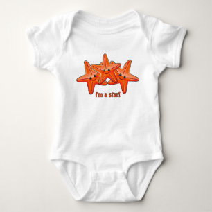 Starfish Baby Creeper Romper