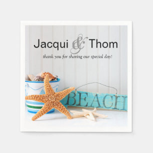 Starfish Beach Cocktail Party Servet