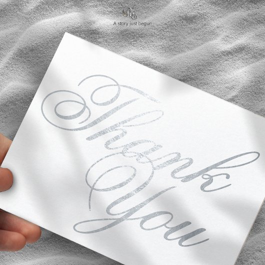 Starfish Beach Dream Folie Dank u kaart