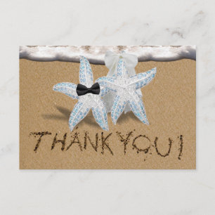 Starfish Beach Hartelijk dank Bedankkaart