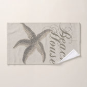 Starfish Beach House Plage Côté Côte (Serviette à main)