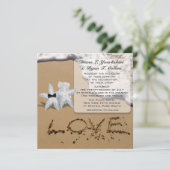 Starfish Beach Love Invitation (Debout devant)