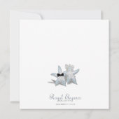 Starfish Beach Love Invitation Kaart (Achterkant)