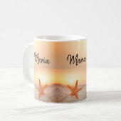 Starfish Beach Mug (Devant gauche)