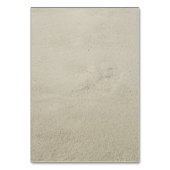 Starfish Beach Nom de sable Cartes d'escorte (Dos)