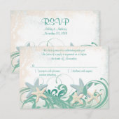 Starfish Beach of Destination Wedding antwoordkaar RSVP Kaartje (Voorkant / Achterkant)