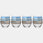 Starfish Beach Verre à vin sans pierre ou verre à  (Droite)