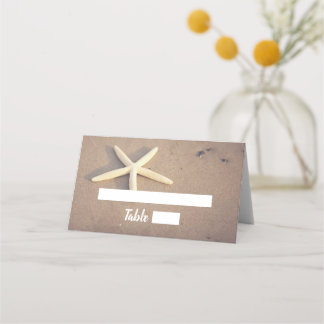 Starfish Beach Wedding Cartes