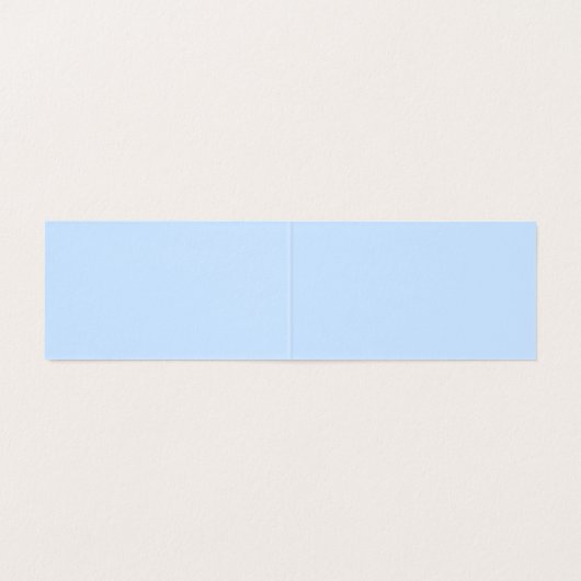 Starfish Blue Hydrangea Petites cartes blanches (Inside Unfolded)