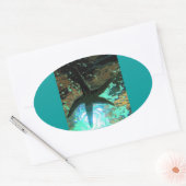 Starfish CB Ovale Sticker (Envelop)