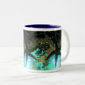 Starfish CB Tweekleurige Koffiemok (Voorkant rechts)