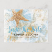 Starfish Coastal Beach Theme Enregistrer La Carte  (Devant)