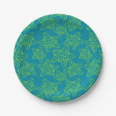 Starfish Crowd Pattern Papieren Bordje (Voorkant)