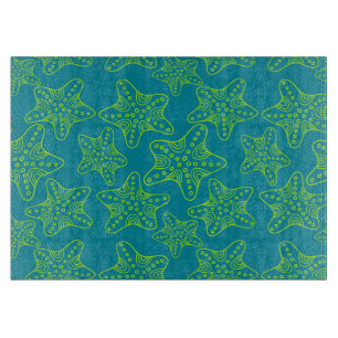 Starfish Crowd Pattern Snijplank