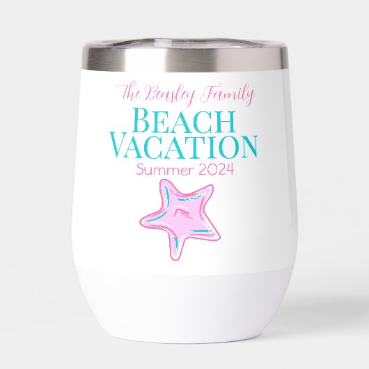 Starfish Custom Beach Cruise Reunion Vakantie (Achterkant)