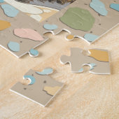 Starfish dans le puzzle du sable (Côté)