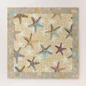 Starfish dans le puzzle du sable (Horizontal)