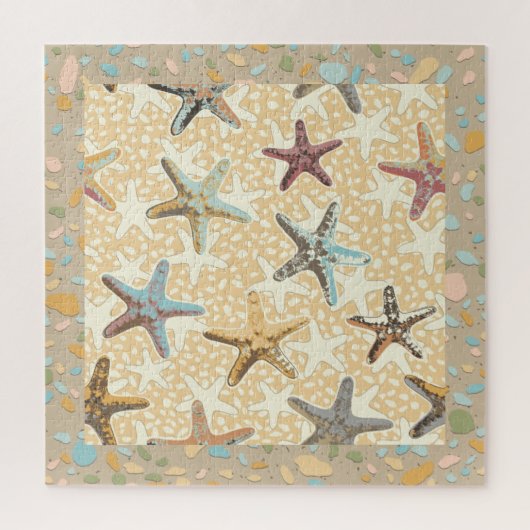 Starfish dans le puzzle du sable (Vertical)