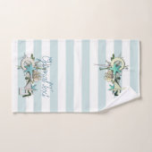 Starfish, Fishing Net & Tall Ship Nautique (Serviette à main)