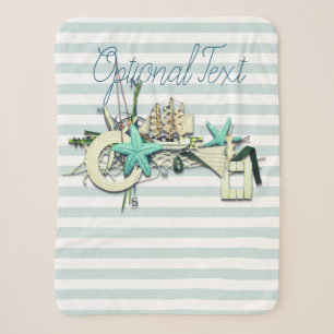 Starfish, Gevist net & Tall Ship Nautical Sherpa Deken