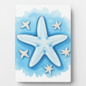 Starfish in Blue Fotoplaat (voorkant)
