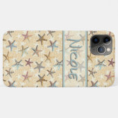 Starfish in de Sand iPhone/iPad case (Achterkant (horizontaal))