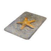 Starfish in de zand badmat (Gekanteld)