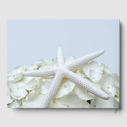 Starfish in Hydrangea Light Blue Mariage livre d'h (Verso)