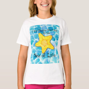 Starfish in Ocean "Zee of Life" T-shirt