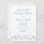 Starfish Jack n Jill Invitation Wedding shower (Devant)
